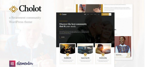 Cholot – Retirement Community WordPress Theme 1.2
