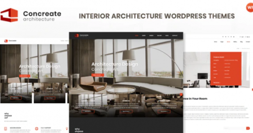 Concreate – Interior Architecture WordPress Theme