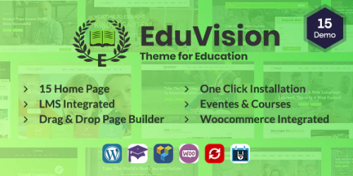 Eduvision – Online Course Education WordPress