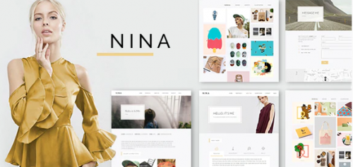 Nina – A Minimal and Creative Portfolio WordPress 1.0.1