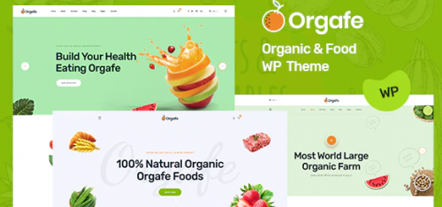 Orgafe – Organic Food WordPress Theme