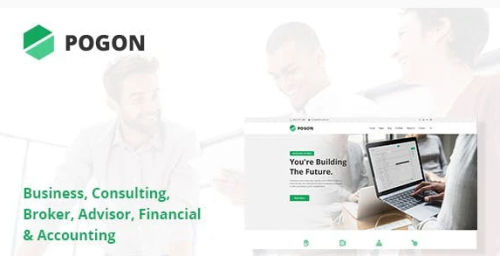 Pogon – Business and Finance Corporate Theme 1.0.9