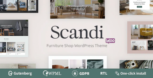 Scandi – Decor & Furniture Shop WooCommerce Theme 1.0.0