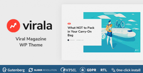 Virala – Viral Magazine WordPress Theme 1.0.3