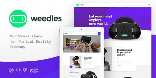 Weedles | Virtual Reality Landing Page & Store WP 1.1.6