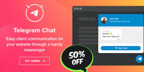 Elfsight Telegram Chat 1.0.0