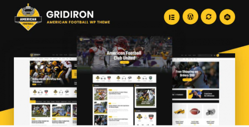 Gridiron | American Football & NFL Team WordPress 1.0.4