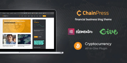 ChainPress | Financial WordPress Business Blog Theme 1.0.5