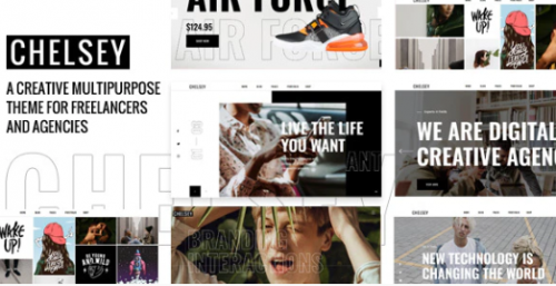 Chelsey – Portfolio Theme for Freelancers and Agencies 6.0.3