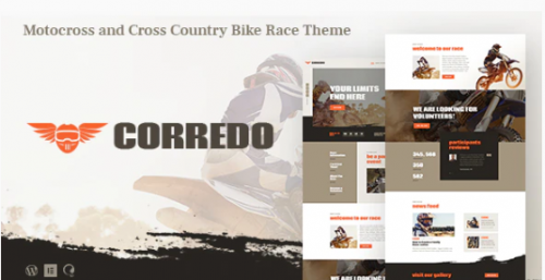 Corredo | Bike Race & Sports Events WordPress Theme 1.1.5