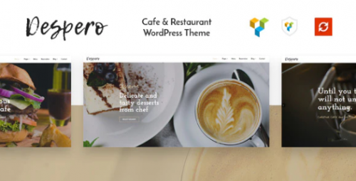Despero Cafe & Restaurant WordPress Theme 1.2