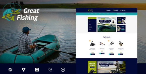 Fishing & Hunting Multipurpose WordPress Theme 1.5.2