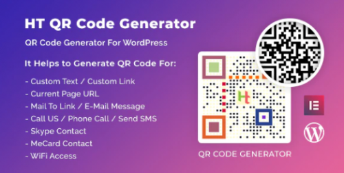 HT QR Code Generator for WordPress 3.1