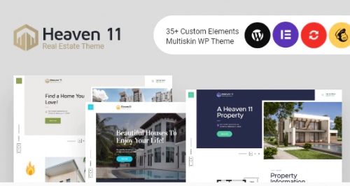 Heaven11 | Property & Apartment Real Estate WordPress Theme 1.0.4