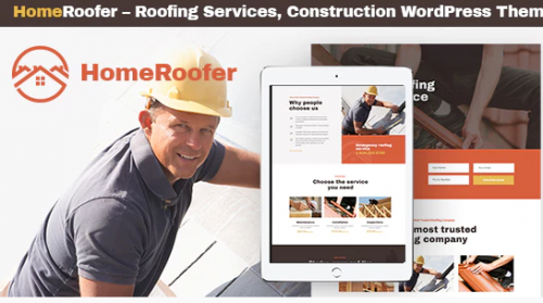 HomeRoofer | Roofing Company Services & Construction WordPress Theme 1.0.4