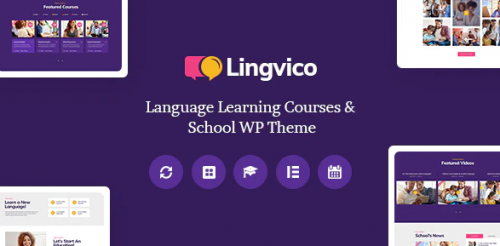 Lingvico | Language Center & Training Courses WordPress Theme 1.0.5