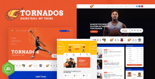 Tornados | Basketball NBA Team WordPress Theme 1.1.4