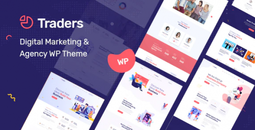Traders – Digital Marketing & Agency WordPress