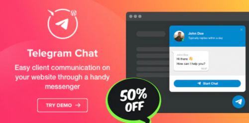 WordPress Telegram Chat Plugin 1.1.0