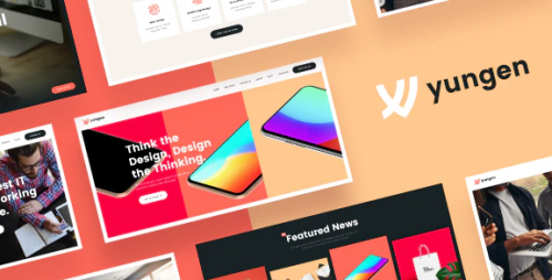 Yungen | Modern Digital Agency Business WordPress Theme 1.0.3