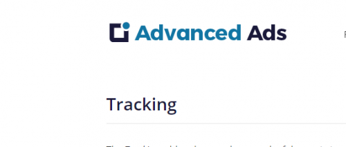 Advanced Ads: Ad Tracking 2.3.0