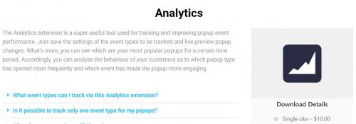 Popup Builder Analytics 4.0