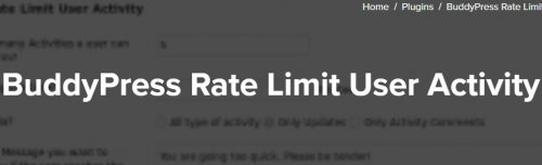 BuddyPress Private Message Rate Limiter 1.0.7