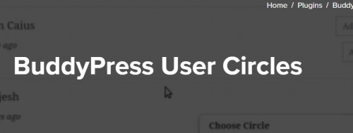 BuddyPress User Circles 1.1.7