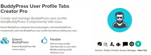 BuddyPress User Profile Tabs Creator Pro 1.3.0