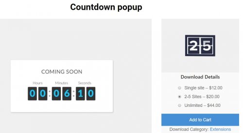 Popup Builder Countdown 1.8
