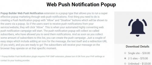 Popup Builder Push Notification 1.5