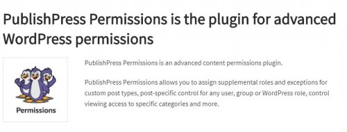 PublishPress – Permissions 3.7.3