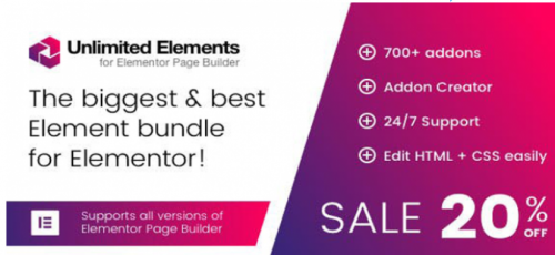 Unlimited Elements for Elementor Page Builder | Add-ons 1.5.54