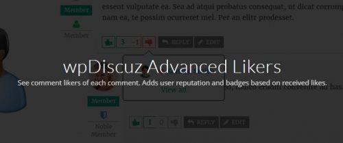 WpDiscuz – Advanced Likers 7.0.7