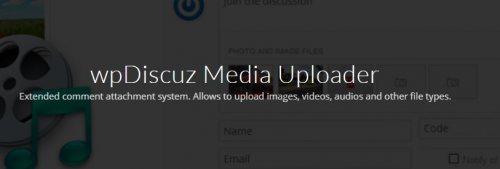 WpDiscuz – Media Uploader 7.2.1