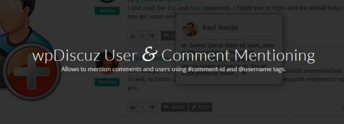 WpDiscuz User & Comment Mentioning 7.1.5