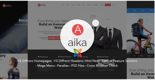 Aaika – Responsive Multipurpose Joomla Template