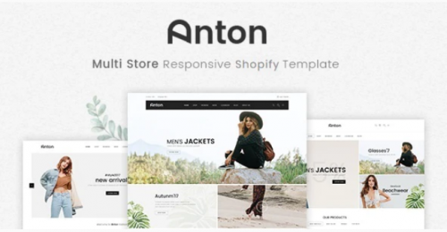 Anton – Multi Store Responsive Shopify Theme