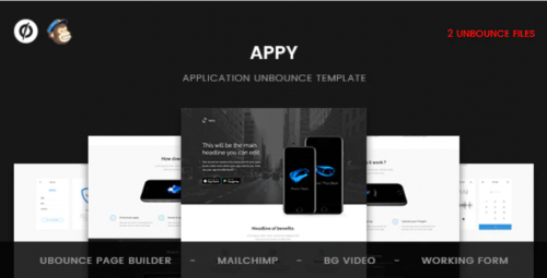 Appy – Unbounce Landing Page