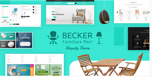 Becker | Furniture shop, Electronics Shopify Theme