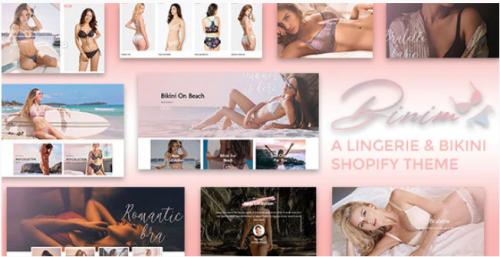 Binim – Lingerie & Bikini Responsive Shopify