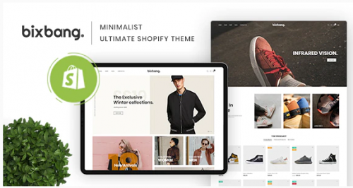 Bixbang | Minimalist eCommerce Shopify Template