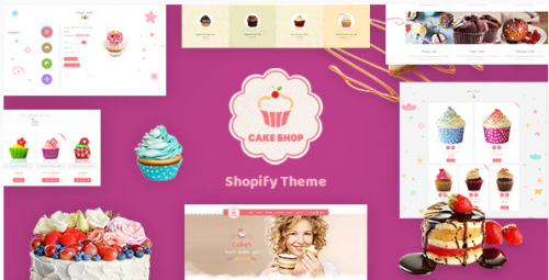 Cake Shop – Cafe Shopify Theme