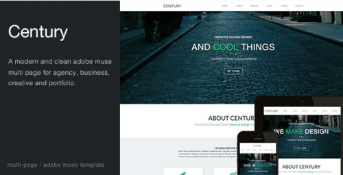 Century – Agency Multi Page Muse Template