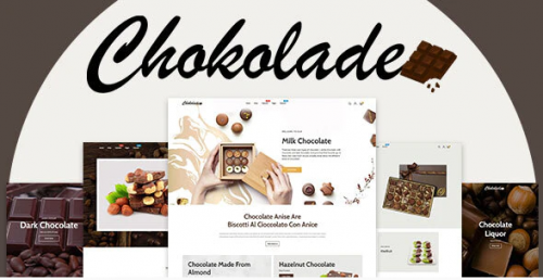 Chokolade | Chocolate Sweets & Candy And Cake Shopify Theme