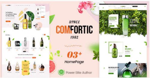 Comfortic – Clean Responsive Beauty & Cosmetic Shopify Theme