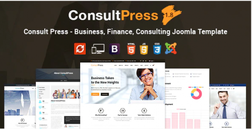 Consult Press – Finance & Consulting Business Joomla Template
