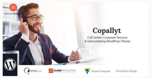 Copallyt : Call Center & Telemarketing WordPress Theme