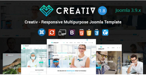 Creativ – Responsive Multipurpose Joomla Template