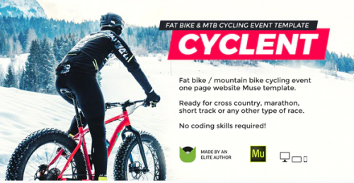 Cyclent – Mountain Bike Event Template